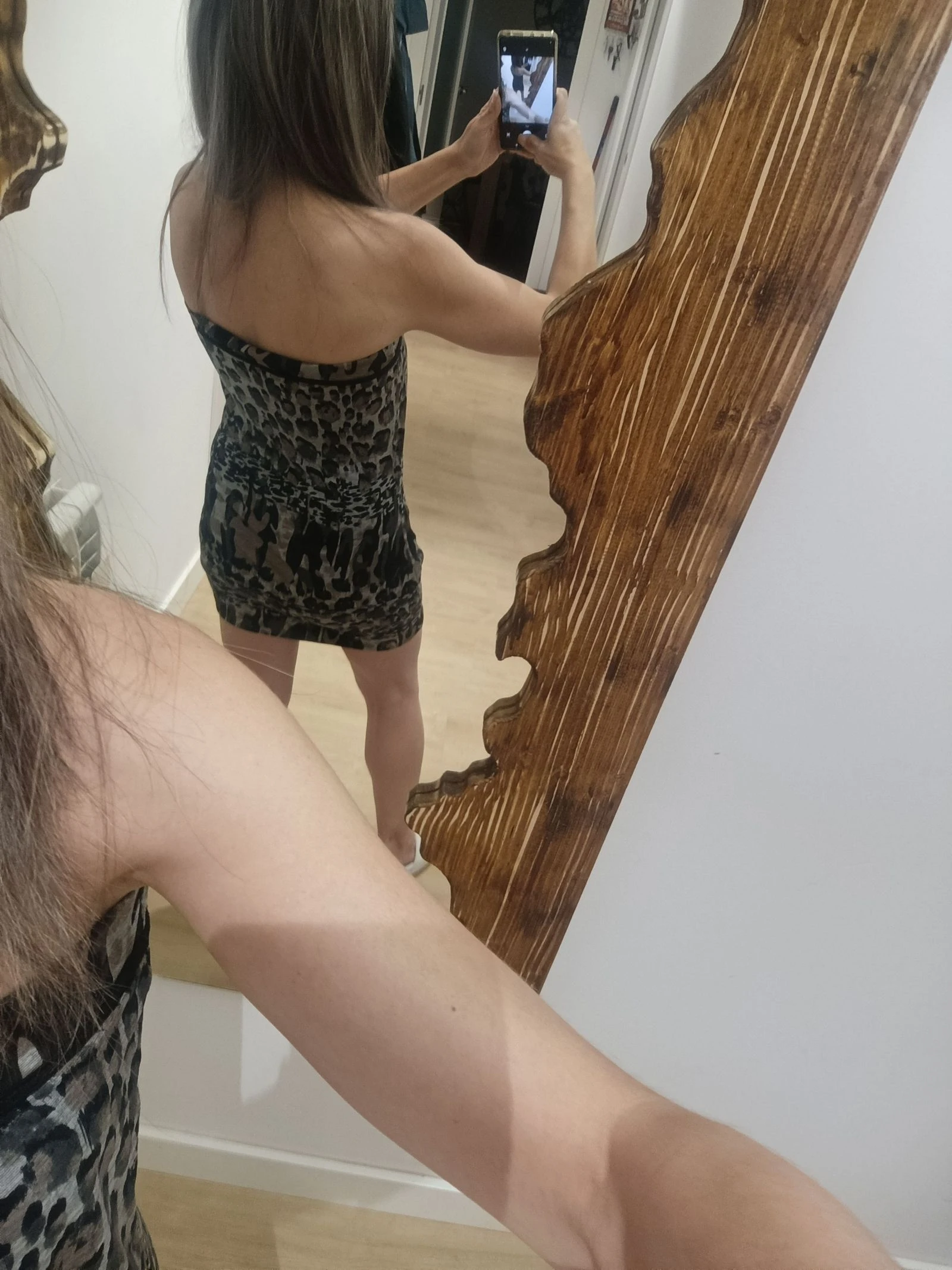 Vestido palabra de honor valuta – photo 5